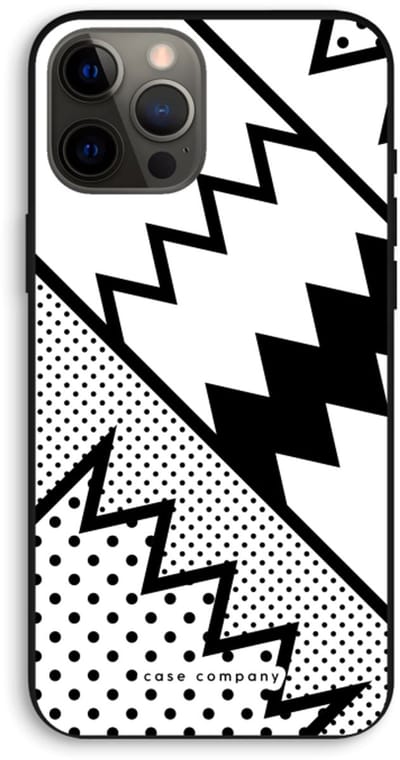 Case Company® - Hoesje geschikt voor iPhone 12 Pro Max hoesje - Pop Art #5 - Biologisch Afbreekbaar Telefoonhoesje - Bescherming alle Kanten en Schermrand
