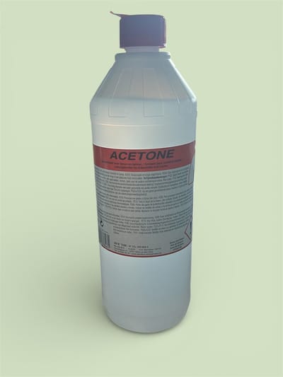 Acetone 1L fles