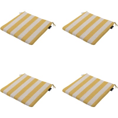 Madison zitkussen amora - 40x40x4,5cm set van 4