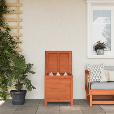 vidaXL - Tuinbox - 50x49x56,5 - cm - massief - vurenhout - bruin