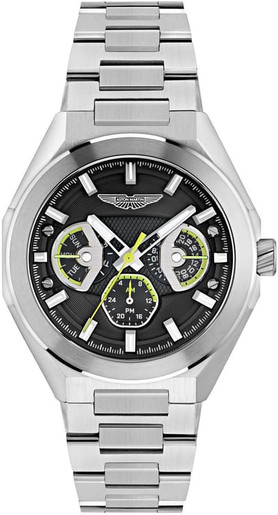 Aston Martin Aml Thrill TKS W MTRI1F505 Horloge - Staal - Zilverkleurig - Ø 42 mm