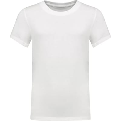 Kariban T-shirt ronde hals kinderen K3038 - White - 10/12 ans