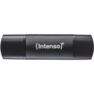 Intenso Flex Line USB-stick Retail 64 GB Zwart 3544490 USB-A 3.2 Gen 1, USB-C 3.2 Gen 1