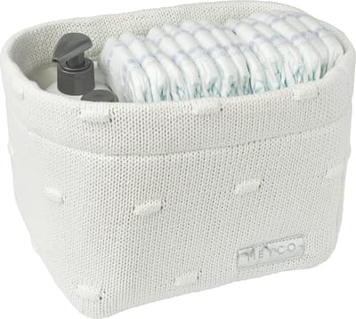 Meyco Baby Knots commodemandje - offwhite - small