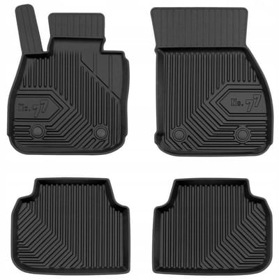 Frogum No.77 Geschikt voor MINI COOPER CLUBMAN F54 vanaf 2015 - Automatten Set - TPE Rubber - 4 cm Hoge Rand - Geurloos