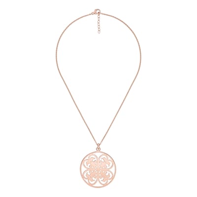 Orphelia Dames 925 Sterling Zilveren Ketting met Hangertje - Roze ZH-6035/1