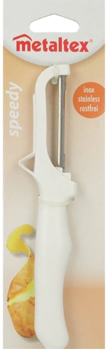 Metaltex Speedy dunschiller 18cm wit