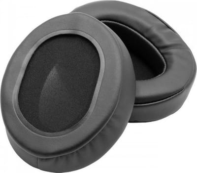 Oorkussens Geschikt Voor Brainwavz Audio HM5 Koptelefoon - 2 Stuks - Zacht Schuim - Eiwitleer - Zwart