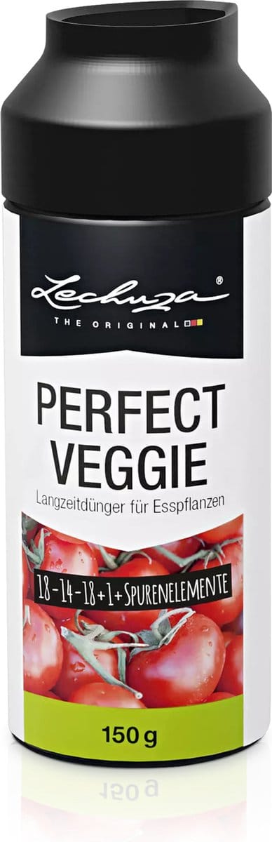 LECHUZA PERFECT VEGGIE - Langwerkende meststof - 150 gram - voor fruit-, groente- en kruidenplanten
