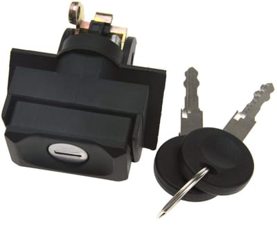 Dailygoody - Bagageklep Kofferslot - Achterklep Deurslot - Zwart - Sleutelset - Compatibel met VW Golf MK2 en Polo MK3