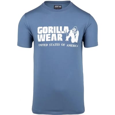 Gorilla Wear Classic T-shirt - Coronet Blauw - XL