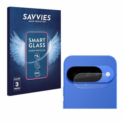 3 Stuks Savvies Screenprotector - geschikt voor Google Pixel 10 (ALLEEN Camera Lens) - beschermfolie glas transparant
