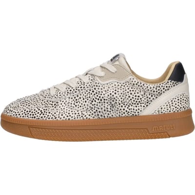 Maruti Yale Sneakers Dames - Leren Sneaker - Beige - Maat 36