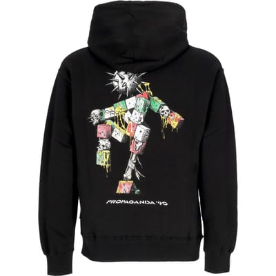 Herenhoodie Novanta Hoodie Zwart