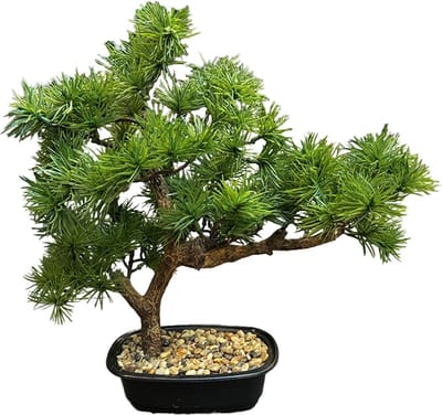 Kunstplant Bonsai Pine Tree - 33 cm