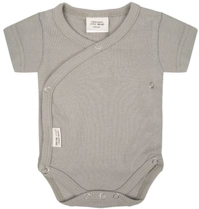 Little Indians Onesie Short Abbey Stone Junior Katoen Taupe Mt 6-9