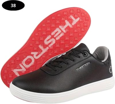 Livano Golfschoenen Dames- Sneakers - Golfkleding - Golfschoenen Antislip - Waterdicht - Golfen - Zwart - Maat 38