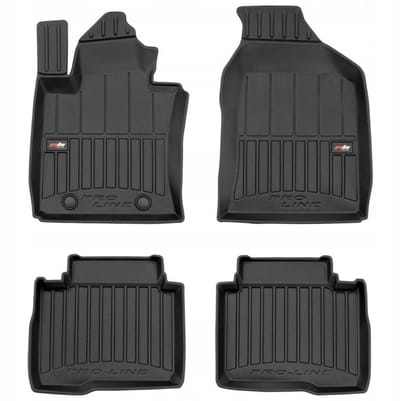 FROGUM PROLINE Automatten - Geschikt voor SSANGYONG KORANDO IV (vanaf 2019) - 4-delig - TPE Rubber - Zwart