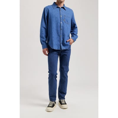 Mud Jeans John Mid Straight Medium Stone Größe: W28L34 | Casual hemden Outlet | Herren