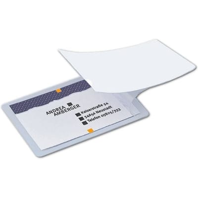 Sigel Lamineerfolie 85x55mm 100 st. - zonder apparatuur te gebruiken