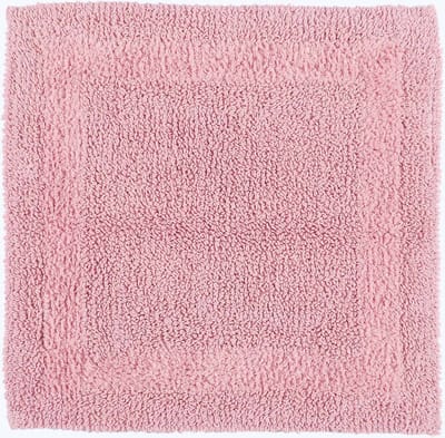 Homescapes douchemat roze 50x50 cm gemaakt van 100% katoen
