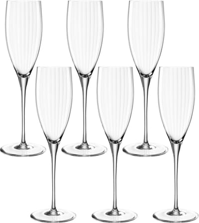 Leonardo Poesia champagneglas 250ml transparant - set/6