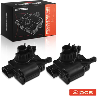 Frankberg 2x stelmotor mengklep airco voor VW Golf VI Cabriolet Audi