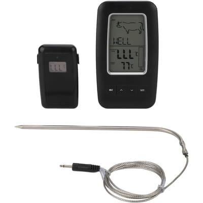 BBQ Thermometer Draadloos Digitaal Direct Afleesbaar Grillthermometer met Sonde voor Keuken Koken
