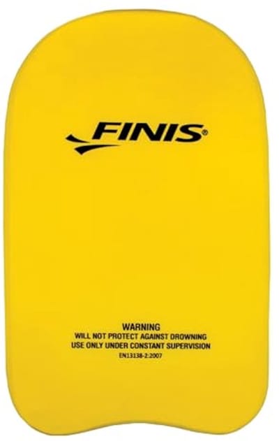 Zwemkickboard van Schuim - Geel - 35 x 35 cm
