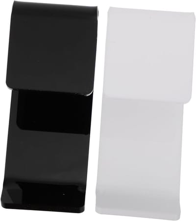 Koptelefoon Houder - Headset Hanger - Opbergen Accessoires - Schadevrije Montage - 11 cm Lengte - Wit