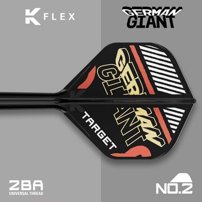 Dart Flights en Stems Systeem (90 Graden Vlucht) - Set van 3 - Flexibel en Schokbestendig
