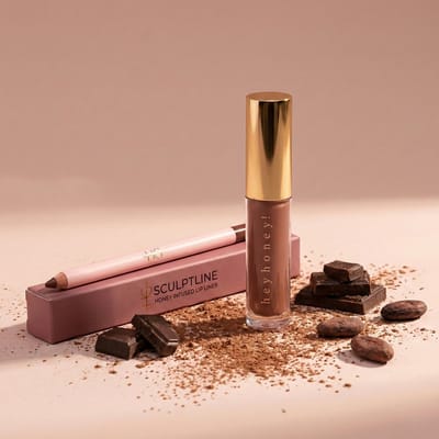 HG Aesthetics Sculptline Cocoa Cairo Lip Bundel – Lipliner en Hydraterende Lipolie – Voor Volle, Glanzende en Perfect Gedefinieerde Lippen