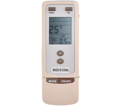 Dailygoods - Dailygoody - Universele Afstandsbediening - Vervangend voor Airconditioning - Eenvoudig in Gebruik - Compact en Draagbaar - Geschikt voor Gree Y5