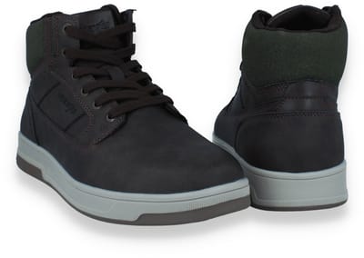 Wrangler Heren Bottine Denver Men Mid Coffee Been | Bruin | Maat: 43