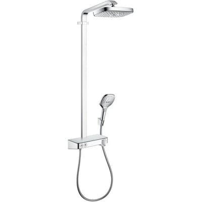 hansgrohe Raindance Select E Showerpipe 300 2jet met ShowerTablet Select 300 chroom