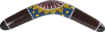 Australian Treasures boemerang 40cm bruin hout
