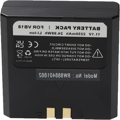 Camera Accu - Flitser Batterij - Fotografie - Hoge Capaciteit - 2250mAh - Zwart