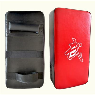 Fitness Taekwondo Trapkussen 1 Bokszak Bokszakmat Zandzak PU Leer Trainingsapparatuur Muay Thai Voetdoelwit Stoot Schild Praktisch Gebruik rood