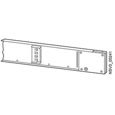 Siemens BVP:034257 BD01-100-3-0,5 Railbak Aluminium Lichtgrijs 34.1 mm² 100 A 400 V/AC 1 stuk(s)
