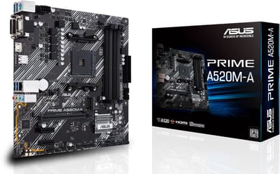 ASUS PRIME A520M-A II/CSM AMD A520 Socket AM4 micro ATX