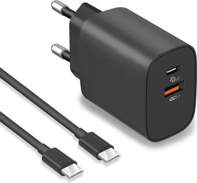 35w usb-C + usb-A Snellader + Lange usb C naar usb C Oplader Kabel - 2 Meter - Lader Voor iP 15,Pro, Max, Plus