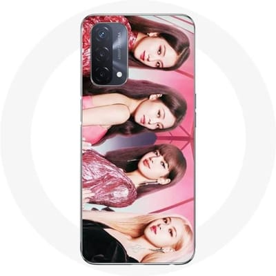 Oppo A93 5G hoesje blackpink album lisa blackpink stadion van Frankrijk