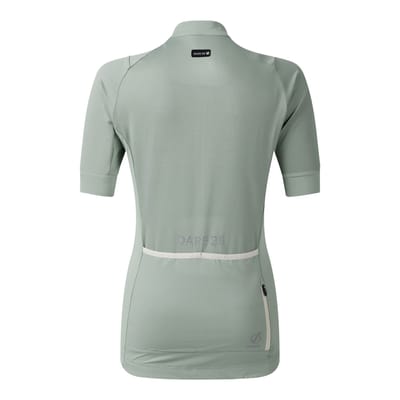 Dare 2B Dames Lightning Korte Mouwen Fietsjack (Glacier Groen)