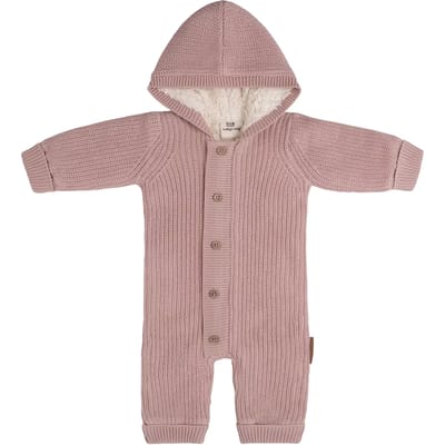 Baby's Only Overall teddy Soul - Oud Roze - 80 - 100% ecologisch katoen - GOTS