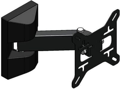 Draaibare en Kantelbare TV Muurbeugel – Universele Houder voor 19 tot 26 inch Schermen (max. 25 kg)