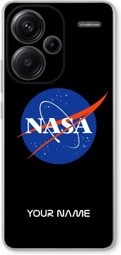 Gepersonaliseerd - Case Company® - Hoesje geschikt voor Xiaomi Redmi Note 13 Pro plus hoesje - NASA - Soft Cover Telefoonhoesje - Bescherming aan alle Kanten en Schermrand