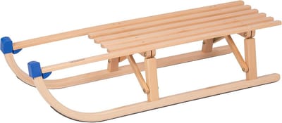 Houten Vouwslee 100 cm - TÜV Getest - Klassieke Kinderslee van Beukenhout