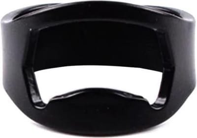 Bieropener Ring - Verschillende kleuren | Kleur: Zwart