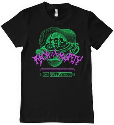 Rick and Morty T-shirt „The Space Is You“rs T-shirt WB-1-RM014-H81-14