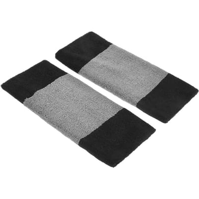 Elastische Knie Beenwarmers Sport Kniehoezen Pads Gewrichtsverzorging Ademende Zachte Kniehoezen gray